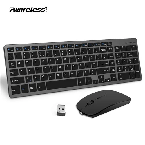 ABS 2,4 GHz draadloze toetsenbord-muiscombinaties
